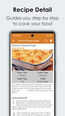 Jewish Recipes Cookbook android App screenshot 3